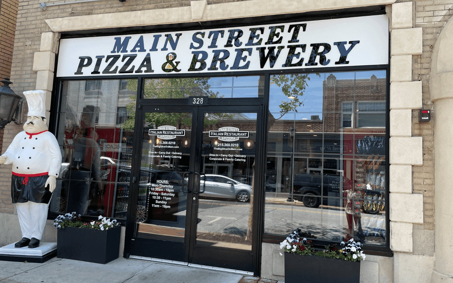 Main Street Pizza & Brewery Storefront